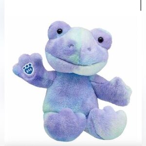 Hoppy Swirls Build a bear Frog plushie